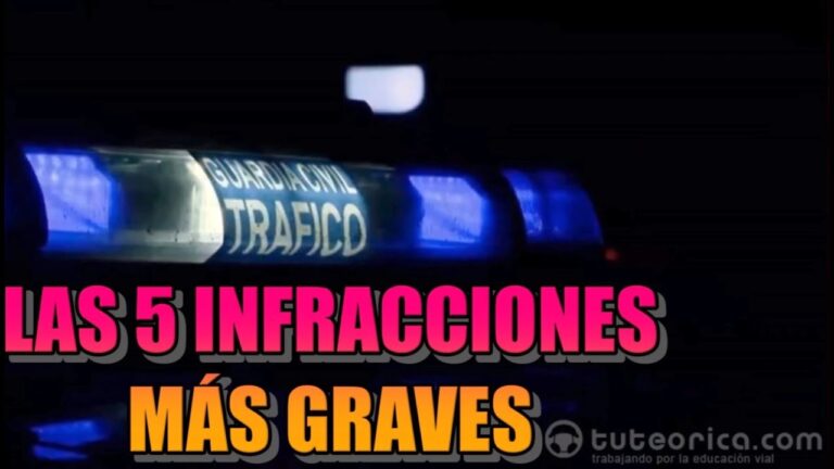Tipos de infracciones leves y sus multas en España