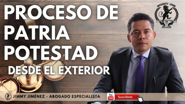 Procedimientos Legales sobre Patria Potestad en Espa&ntilde;a