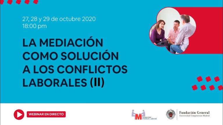 Mediaci&oacute;n Efectiva en Conflictos Laborales en Espa&ntilde;a