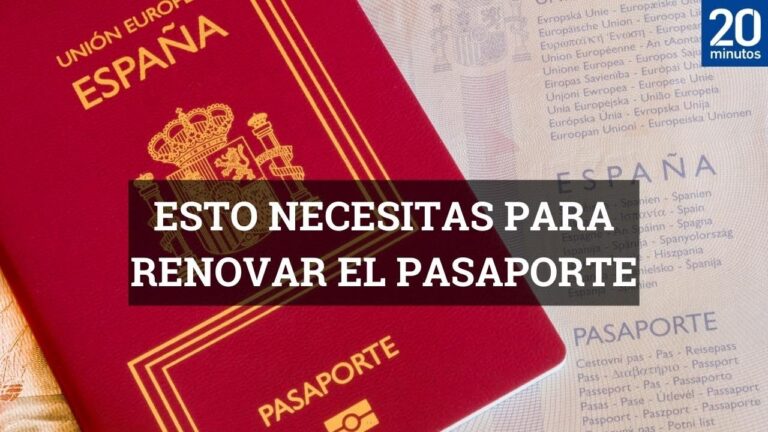 Gu&iacute;a R&aacute;pida para Renovar el Pasaporte Espa&ntilde;ol