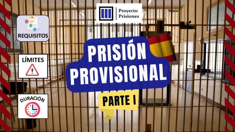 Causas de la C&aacute;rcel Preventiva en Espa&ntilde;a