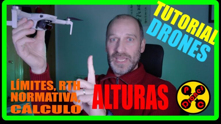 Normativa sobre la Altitud de Drones en Espa&ntilde;a