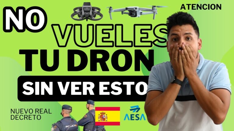 Normativa de Drones en Espa&ntilde;a: Todo lo que Debes Saber