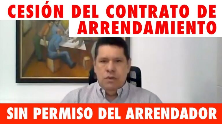 Derechos y Obligaciones en la Cesi&oacute;n del Contrato de Arrendamiento