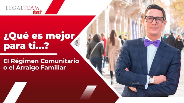 Beneficios del R&eacute;gimen Comunitario en Extranjer&iacute;a