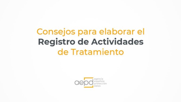 Gu&iacute;a sobre el Registro de Actividades seg&uacute;n la Ley Espa&ntilde;ola