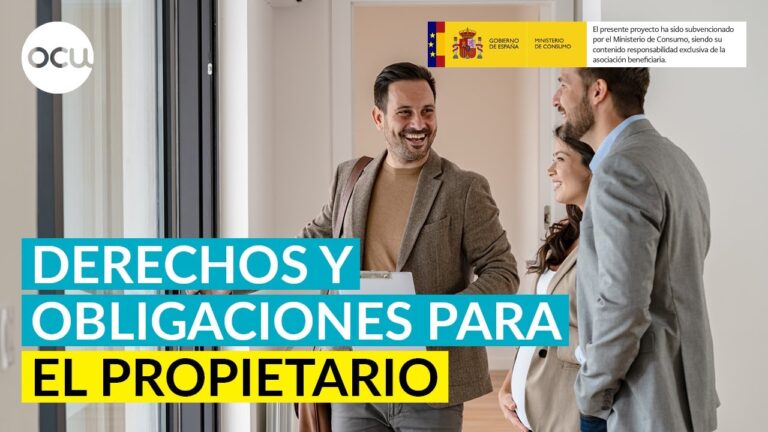 Obligaciones del Propietario y Derechos del Inquilino en Espa&ntilde;a
