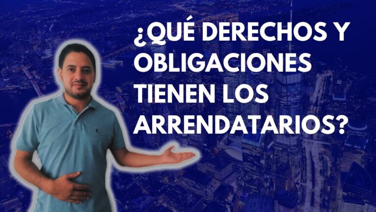 Derechos y Obligaciones en Contratos de Arrendamiento en España