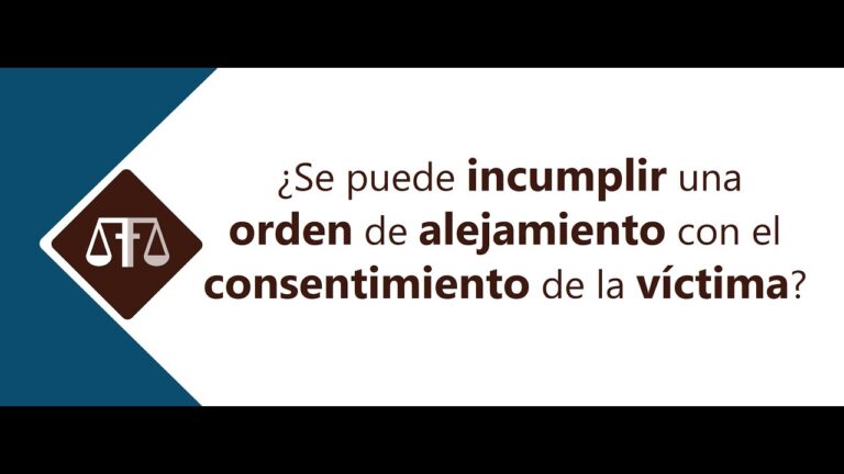 Cumplimiento de la Orden de Alejamiento en Espa&ntilde;a: Claves y Consecuencias