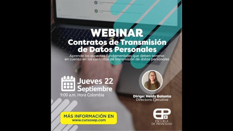 Protecci&oacute;n de Datos Personales en Contratos con Encargados