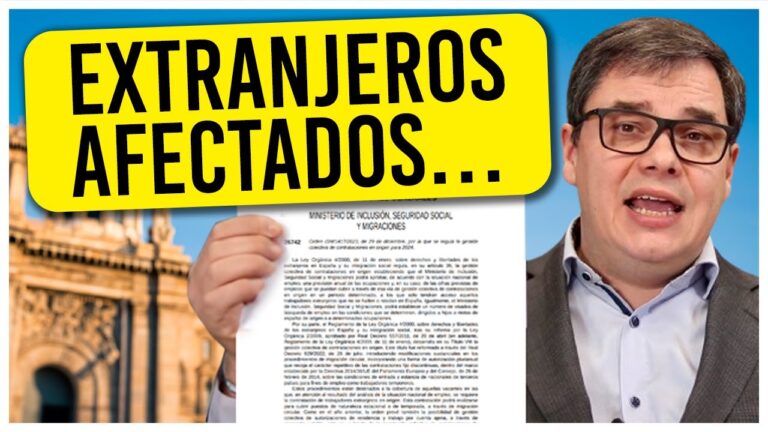 Normativa de la Ley de Extranjer&iacute;a en Solicitudes de Visados