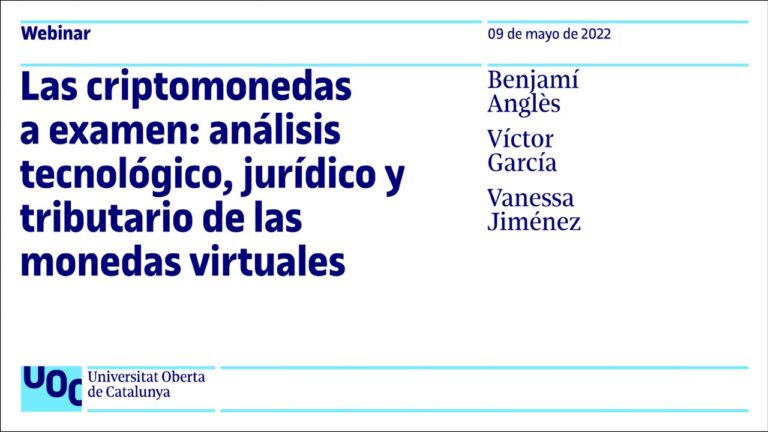 Criptomonedas y Marco Legal en Espa&ntilde;a