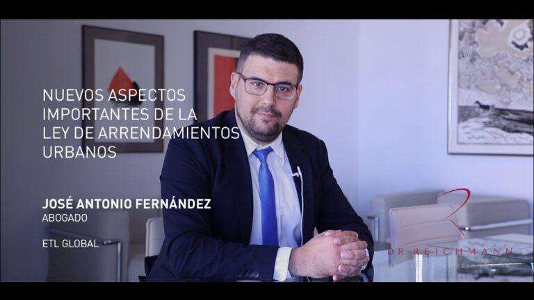 Aspectos Legales del Arrendamiento Urbano en Espa&ntilde;a