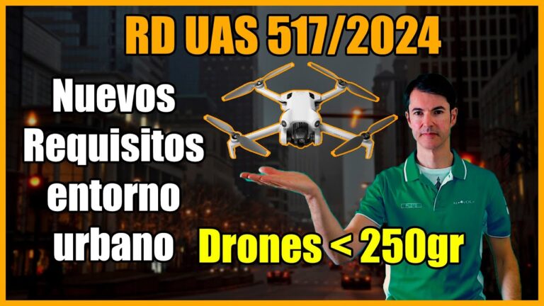 Regulaciones Comerciales de Drones en Espa&ntilde;a