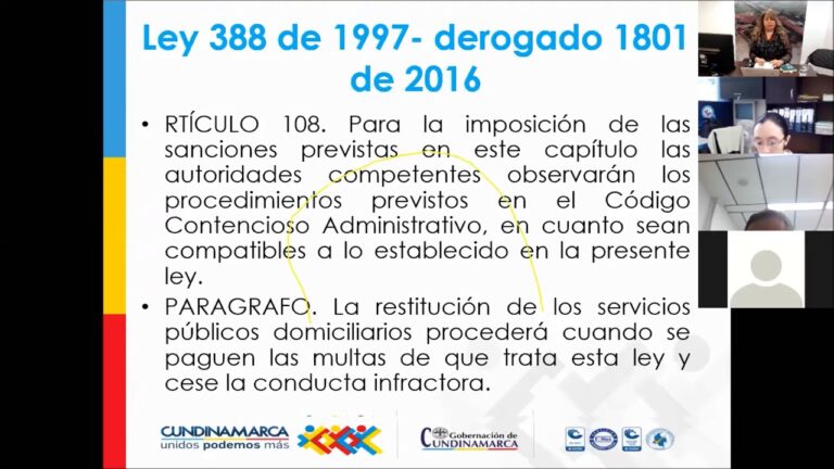 Legislaci&oacute;n Municipal: Multas por Infracciones Urban&iacute;sticas