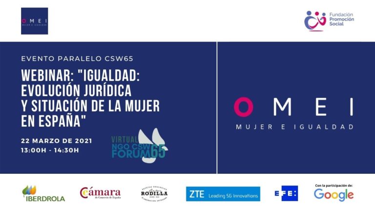 Derechos Legales de Igualdad en la Sociedad Espa&ntilde;ola