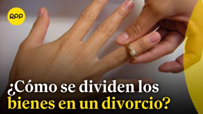 Reparto de Bienes en Divorcios y Separaciones: Guía Práctica