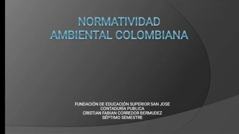 Leyes y Decretos Ambientales en el Pa&iacute;s: Un An&aacute;lisis Integral
