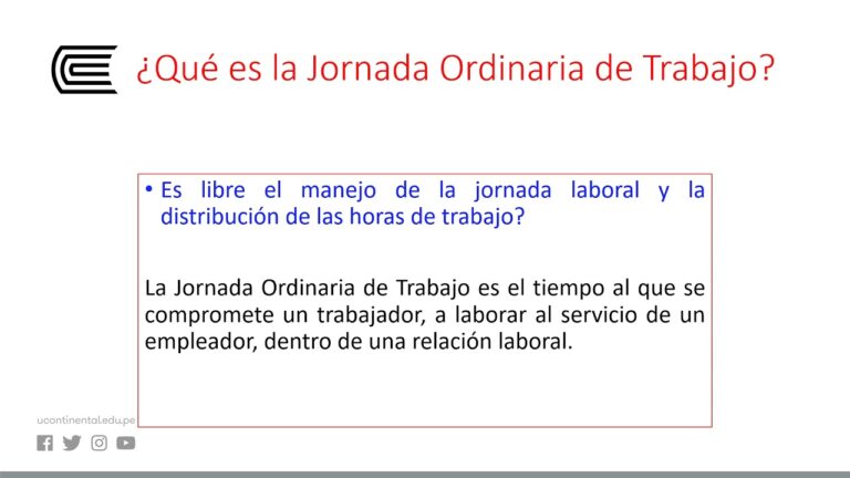 Derechos Laborales y la Jornada Laboral: Un An&aacute;lisis Esencial