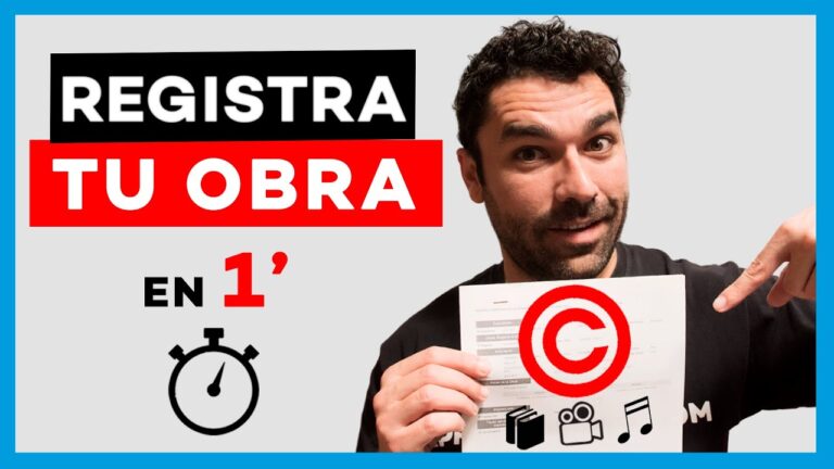 Gu&iacute;a del Proceso de Registro de Obras en Espa&ntilde;a