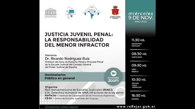 Reformas y Desaf&iacute;os del Sistema de Justicia Juvenil en Espa&ntilde;a