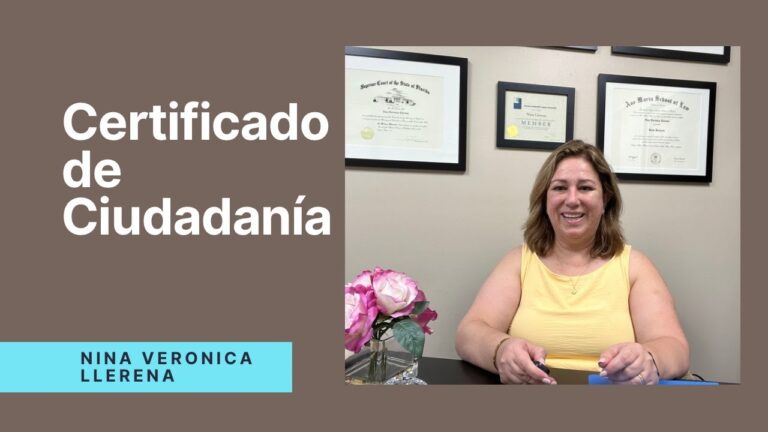 Gu&iacute;a Esencial de Documentaci&oacute;n para el Certificado de Ciudadan&iacute;a