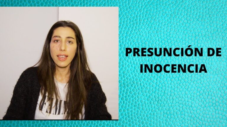 La Presunci&oacute;n de Inocencia en el Derecho Penal Espa&ntilde;ol